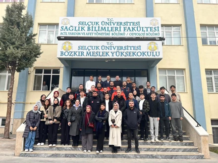 Selçuk Üniversitesi Bozkır Meslek Yüksekokulunda AFAD Konferansı Gerçekleştirildi